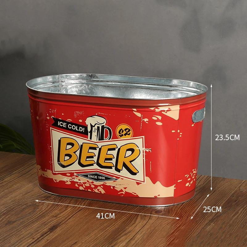 Creative Ice Bucket For Bars And Home Stylish Outdoor Beer Tub KTV Supplies Commercial Champagne Beer Ice Dry Ice Holder