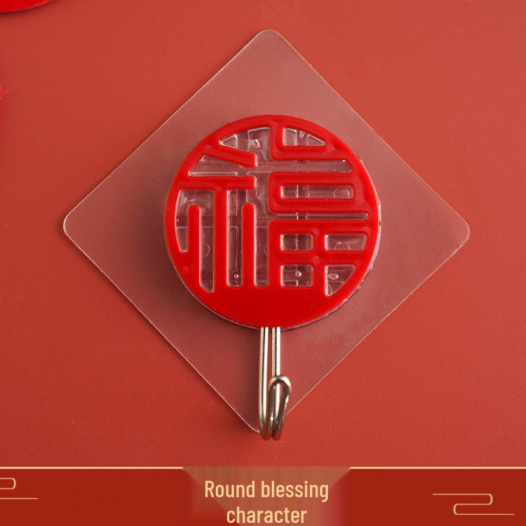 Ten-Pack Transparent No-Drill No-Trace Adhesive Hooks – Strong, Non-Falling