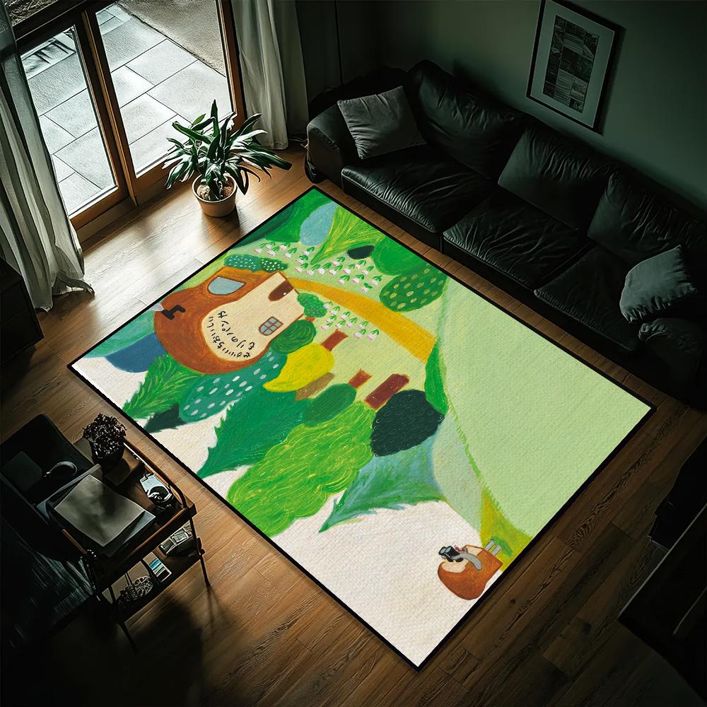 

маленький Хлеб Прикроватный Кухня Ванная Гостиная Дом Дом Спальня Пол Вор Коврик Придверный коврик Большой Ковер Милый Мультяшный Декор SJR40x60CM