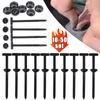10-50Pcs Universal Nylon Zip Ties Self-locking Plastic Cable Tie Fastening Rings Zipper Wrap Straps With Clips Car Accessories