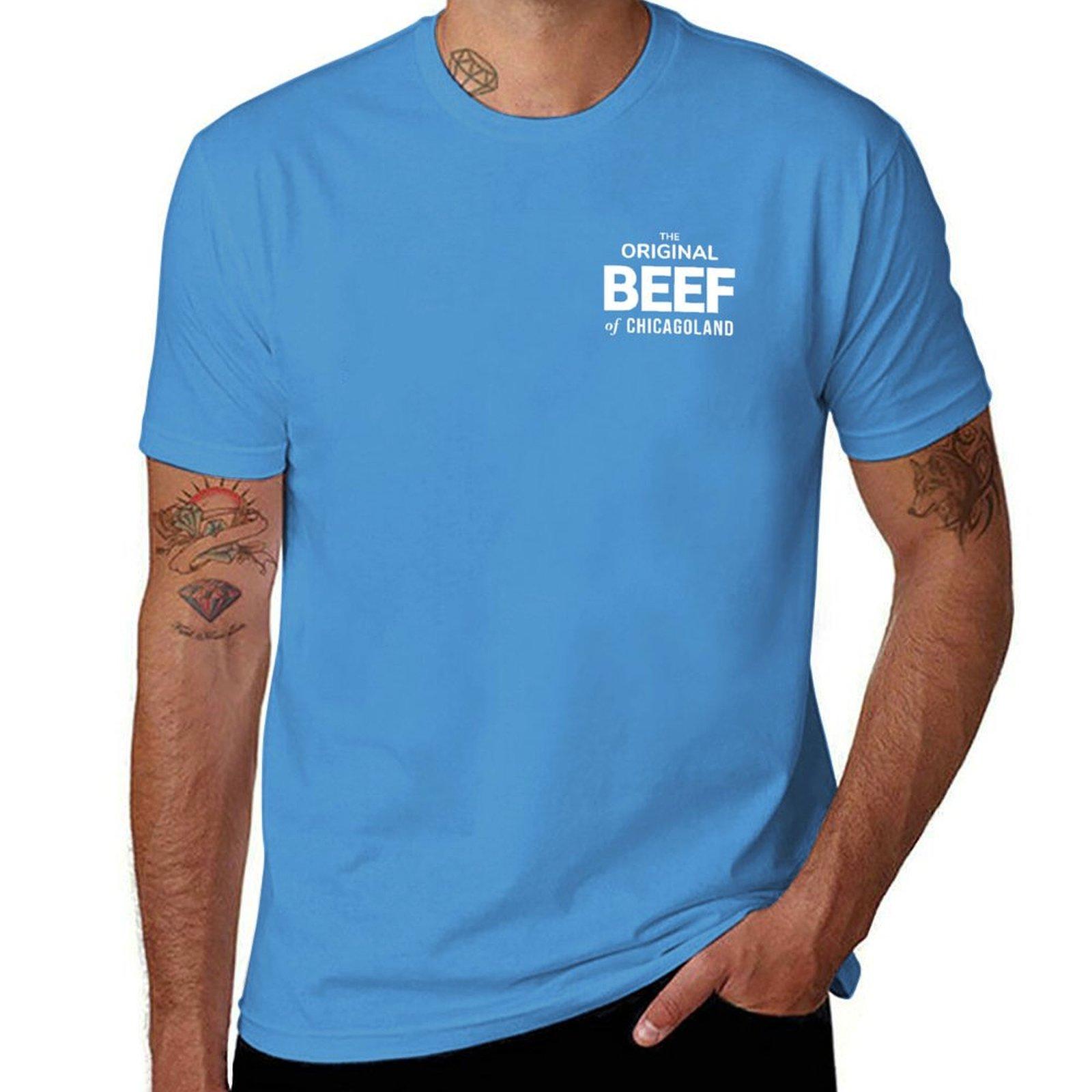 Футболка The Bear - The Original Beef of Chicagoland для спортивных фанатов, оверсайз, тяжелый хлопок, для мужчин S
