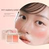 Summer New Blush Mud Dual-Color Water-Gloss Natural Nude Makeup Korean Makeup Ins Brightening Contouring Cream Pink and Natural