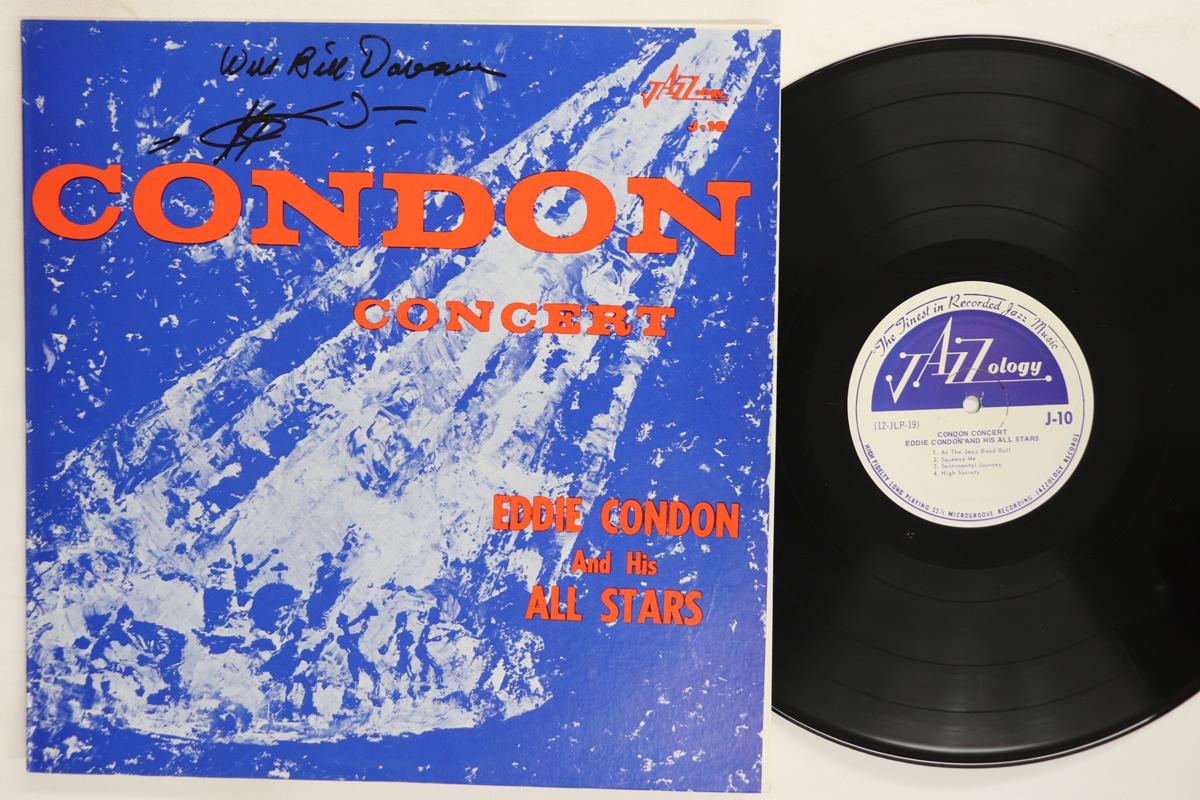 

LP Record EDDIE CONDON Condon Concert J10 JAZZOLOGY 1965 US Jazz Used