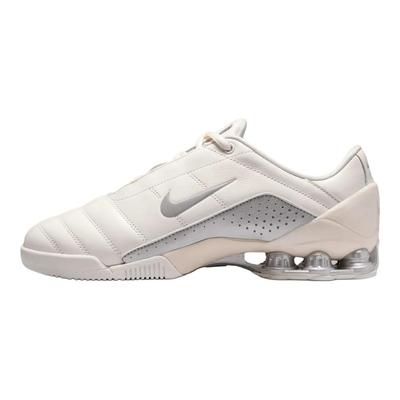 Insgesamt 90 Shox Magia Segel Metallic Silber Damen Sneaker Creme IO9300-100