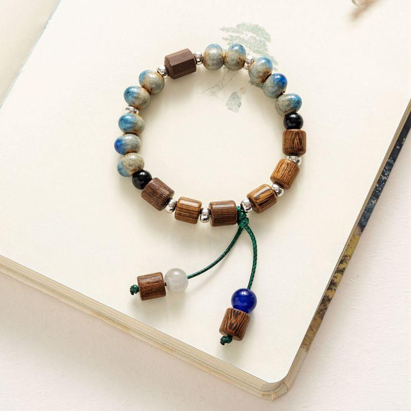 

Керамика Ледяная трещина Пара Ретро Лавка Поставка Украшение SL0106-8 sapphire blue crack