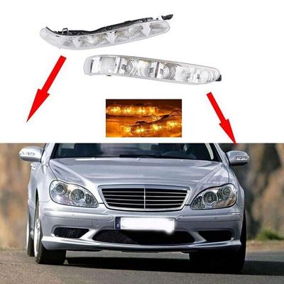 1 Pair Mirror Turn Signal Light Fit for Mercedes For Benz CLS W220 W215 2003-06