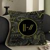 T-Twenty One Pilots Pillow Cover Design Cushion Cover Decor Holiday Decorati