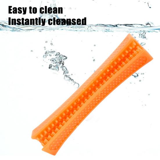 Chew Toy for Dogs Dog Brush Stick Cleaning Toothbrushes Interactive Puppy Teether TPR Pet Dental Care Toy