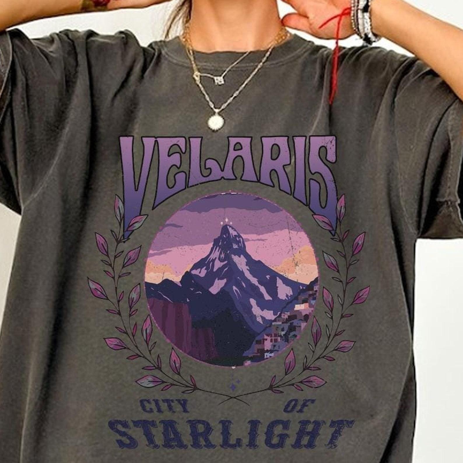 Court of Dreams Shirt, Velaris City Of Starlight Acotar Comfort Colors Shirt, The Night Court Shirt, A Court Of Thorns And Roses Shirt 3XL