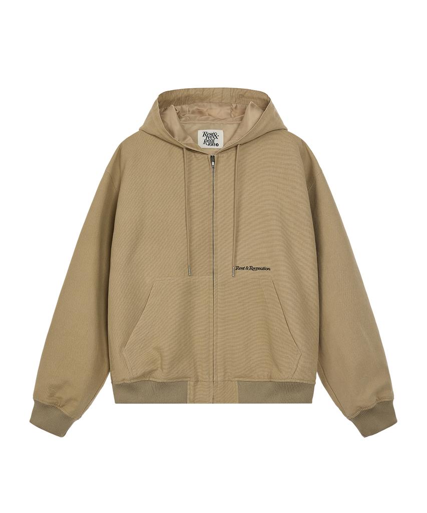 Rest&Recreation Cotton Hood Jacket - Beige