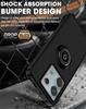 Armor Matte Case For Xiaomi Poco F6 Pro F5 X6 X5 M6 M5 M4 5G Cover Ring Magnetic Holder Stand Shockproof Coque Fundas