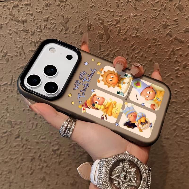 For Apple 17promax Mobile Phone Case New Style for IPhone17 Cartoon Star Man 17air Full Sense of Luxury