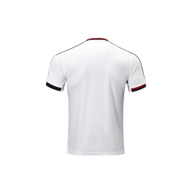 Li Ning Solid Color Polo Shirt Men Tops White APLS127-1