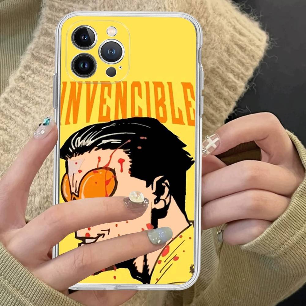 Cartoon Popular Anime I-invincibleS Phone Case For IPhone 17 16 15 14 11 12 13 Mini Pro XS Max Plus Funda Shell