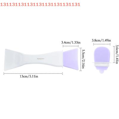 Large Silicone Makeup Brush Facial Mask Applicator with Replaceable Head Beauty Tool for Skincare And Cream Body Application