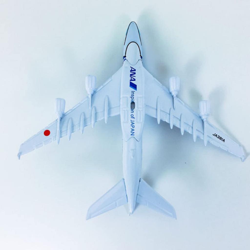 Scale Alloy ANA Sea Turtle Painted Airbus A380 Model Simulation Passenger Aircraft Aircraft Airbus Model with Display Stand 1/500