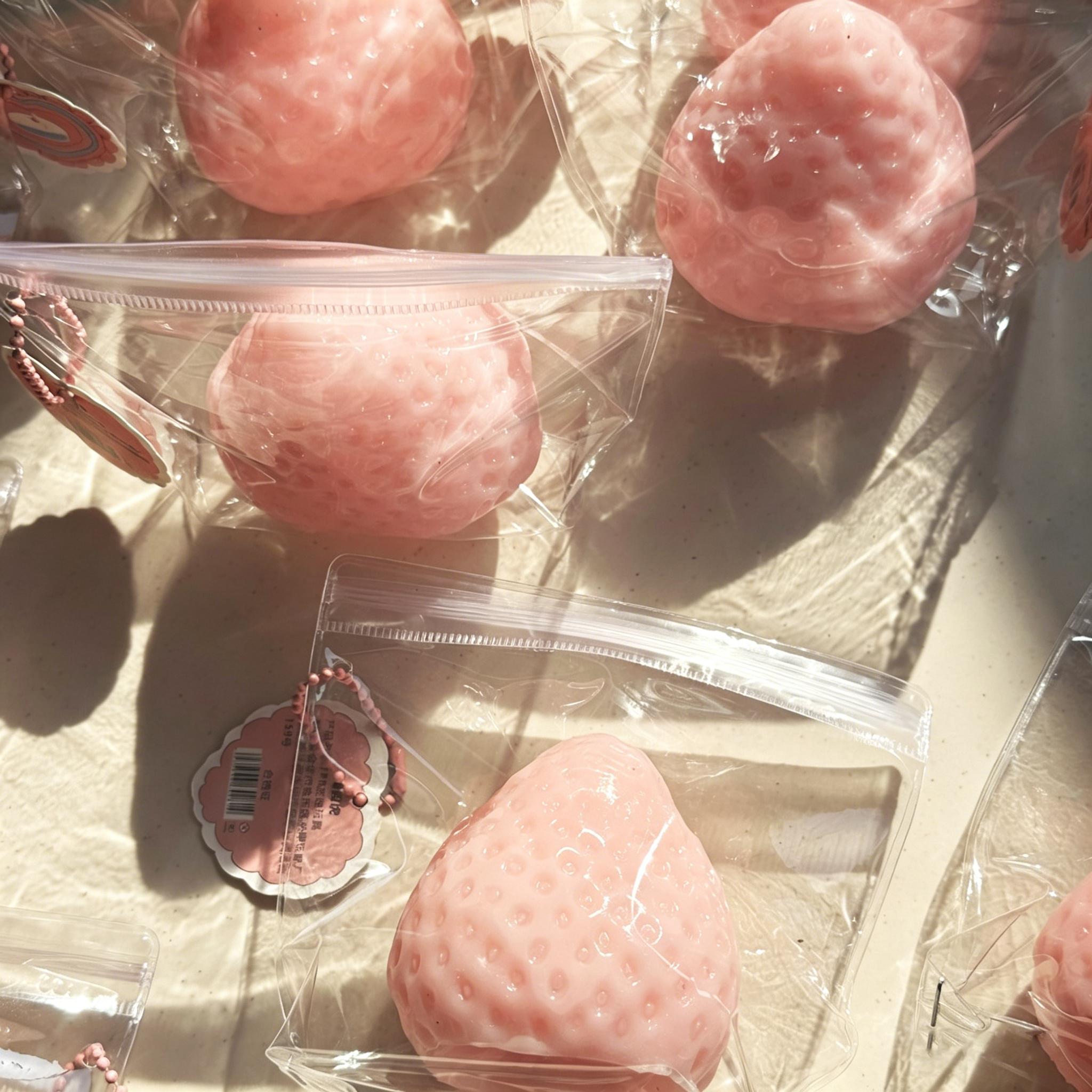 High-Quality Squishy High-Quality Big High-Quality Strawberry High-Quality Squeeze High-Quality Toy High-Quality Soft High-Quality Pinch