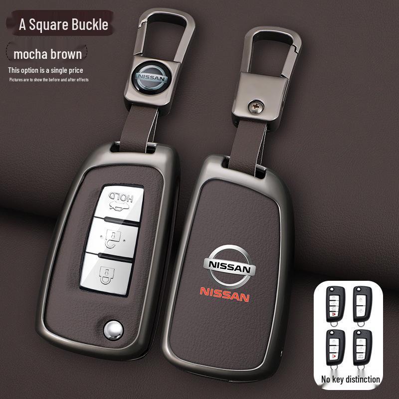 Nissan Key Cover for Sylphy, Qashqai, Tiida, X-Trail, 14th Gen, Kicks, Lannia, Bluebird Models