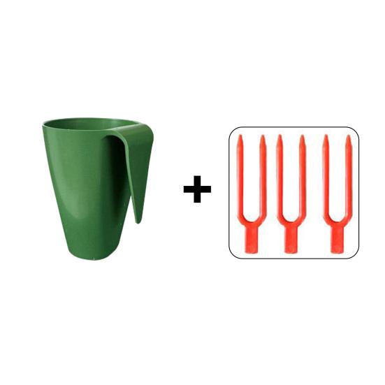 

Strawberry Propagation Cups Ventilated Strawberry Plant Starter Cups with And Runner Forks Propagation Containers for Promoting Healthy Growth in High Small 1pc