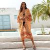 Boho Beach Cover Up Kimono Style Cotton Swimwear Overlay Women Lightweight UV Protection Coverup In 3 Colors