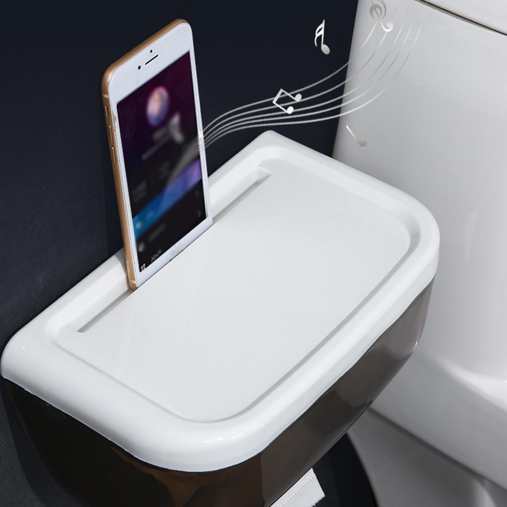 Box Kunststoffgehäuse Wandmontiert Handtuchpapierbox Organizer für Badezimmer Küche