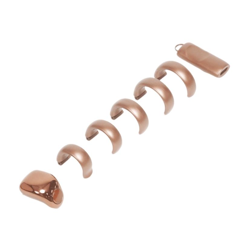 Intelligent Tasbih Rings With Digital Screen 5 Interchangeable Size Support Wireless Charging and Daily Prayer Reminders