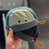 Berretto Unisex a 5 Pannelli Asciugatura Rapida Regolabile Anti-UV Cappello Berretti Cappello Monocolore Senza Visiera Uomo