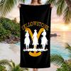 Denim Yellowstone Fashion Beach Towel: Ideal for Summer Adventures Soft, absorbent and quick drying suitable for swimming and bathing