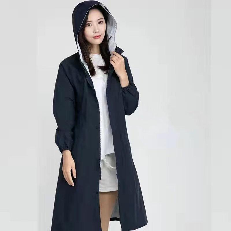 Giacca a vento impermeabile lunga OEING