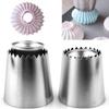 Stainless Steel Flower Mouth Pastry Nozzles for Confectionery Pastry And Bakery Accessories Cake Tools Utensils