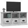 Vidaxl Szafka Pod Tv, Szary Dąb Sonoma, 100X35X50 Cm