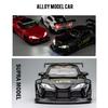 1/22 Toyota Supra GR LBWK Racing Car Toy Alloy Car Diecasts & Toy Vehicles Car Model Sound and Light Model Toys for Children