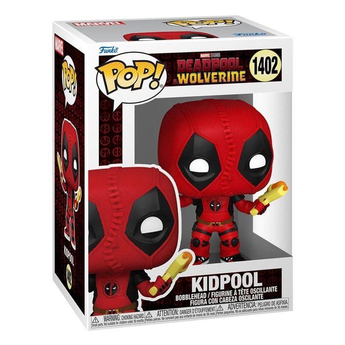 Figurine Funko Pop! - Marvel - Deadpool 3 - 10 cm - Pose dynamique - Figurine de collection