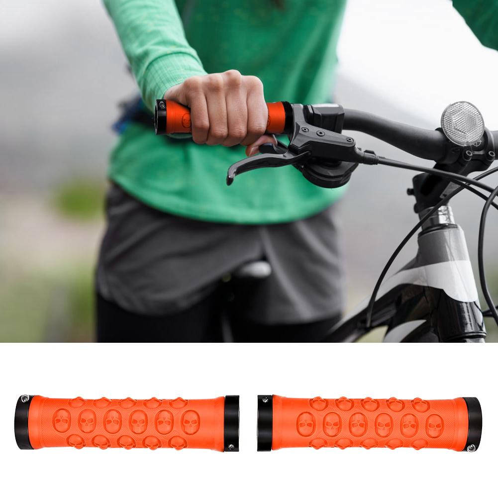 Bicycle Cycling Handle Bar Anti Slip Grips Lock On Mountain Bike Handlebar Grips