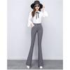 Elegant Long Office Lady 2022 Summer High Waist Women's Wide Leg Capris Suit Pants for Women Skinny Flare Pants Woman Trousers