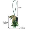 Handmade Rabbit Flower Heart Beaded Patch Key Chain Bag Charming Pendant Hang Lanyard Decoration Diy Clothing Applique Patches