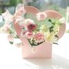 Top Quality  Flower Box Love Portable For Women Creative Gift Decoration Packing Paper Box Waterproof Paper Heart-shaped Hollow