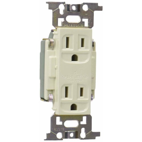 Panasonic Full Color Medical Embedded Grounded Double Outlet WN1318K