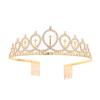 Crown Hair Accessories Children's Silver Hairband Korean Children's Headband Birthday Rhinestone Crown Headwear