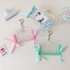 Love Heart Pendant DIY Ribbon Photocard Holder Idol Card Display Protector  School Stationery