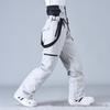 Ski Pants - Windproof, Waterproof, Cotton-Padded, One-Piece for Men & Women, Suitable for Single & Double Boarding