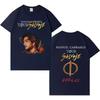 Camiseta Gráfica Vintage Lavada Manuel Carrasco Salvaje Pop Rock para Hombre Mujer Camiseta Estampada Verano Moda Casual Ropa Tops Alta Calidad Streetwear