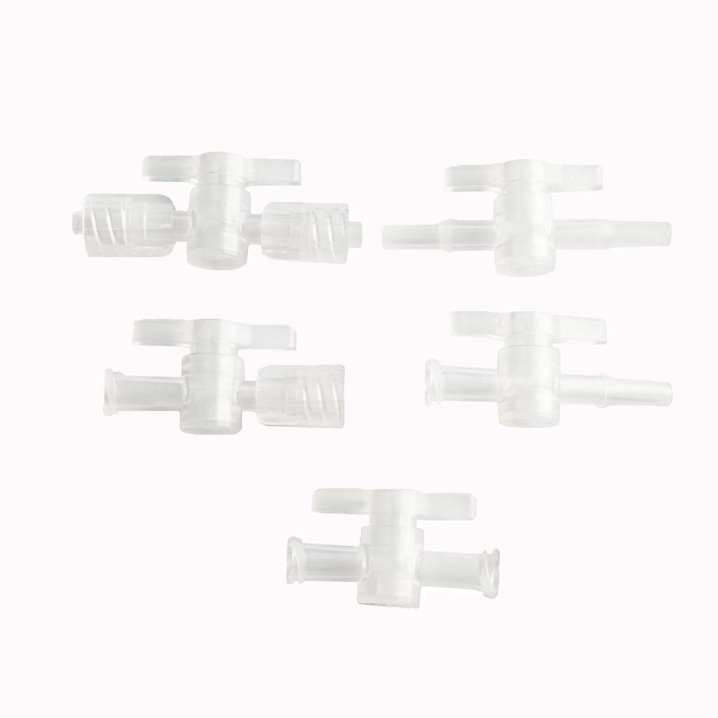 Korrosionsbeständiger Luer-PP-Zweiwegehahn, Stecker/Buchse, lösungsmittelbeständiger Kunststoff-Dosierschalter