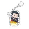Anime Acrylic Key Buckle for Jjk Kinji Hakari Fumihiko Takaba Nobara Kugisaki Choso Q Version Backpack Pendant Peripheral Gift