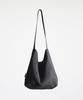 Green Stuff Simple Shopper Bag 62 Pleated - Black
