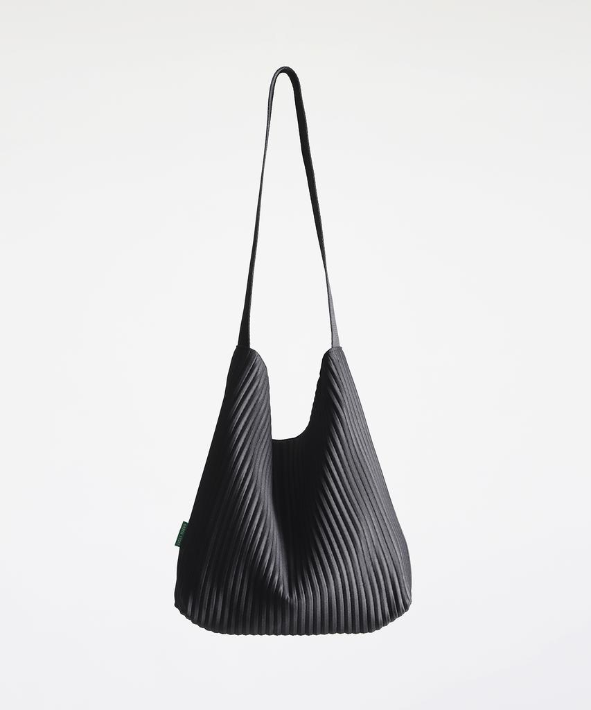 Green Stuff Simple Shopper Bag 62 Pleated - Black