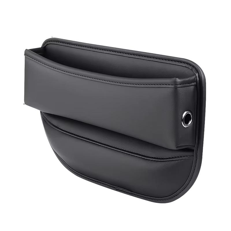 Car Seat Gap Box PU Leather Large Capacity Multifunctional Storage Miscellaneous Storage Box with Installation Gap Filling