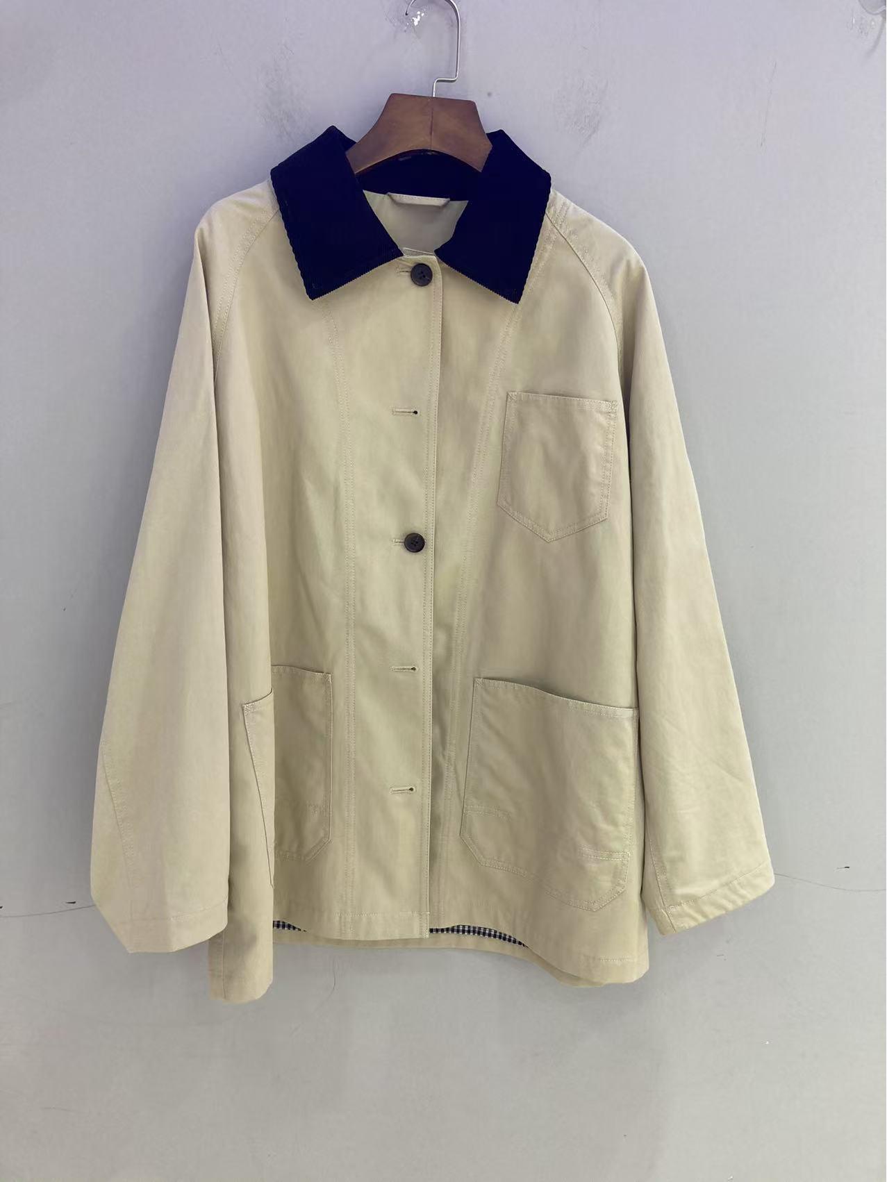 

Nanyou Премиальное Женское Твиловое Хлопковое Рабочее Пальто Средней Длины Свободного Кроя - Осенняя Коллекция 6 легкие хаки