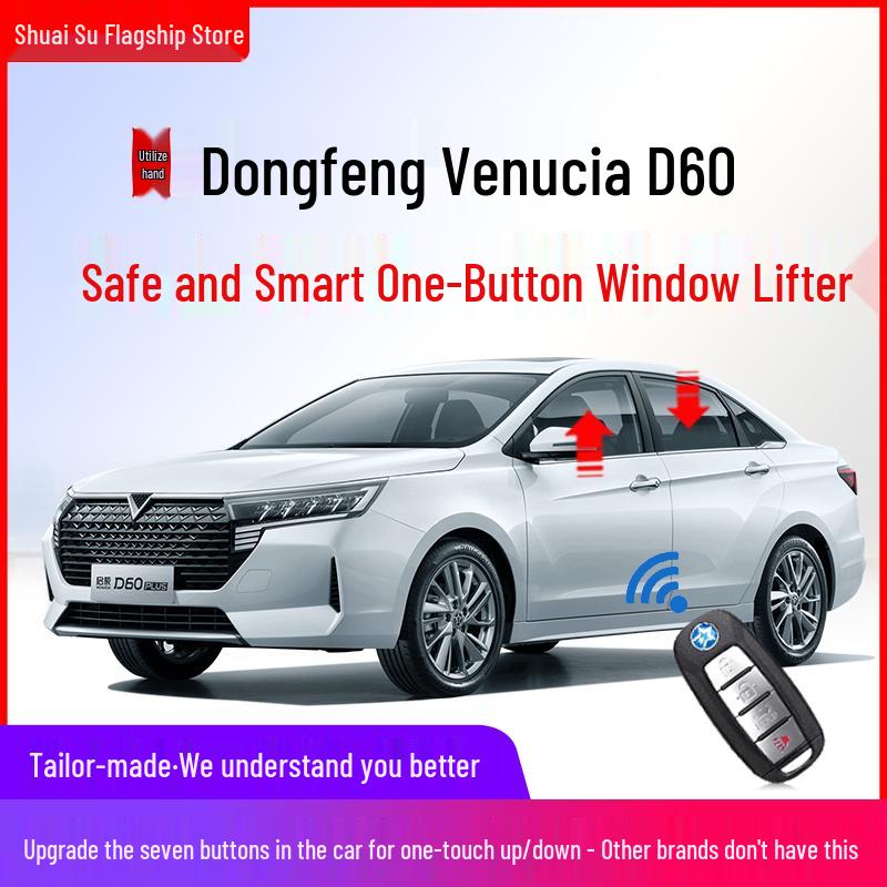 Venucia D60 One-Key Window Lifter: Automatic Window Lift/Lower  Glass Closure for D60 Plus/EV Models Door removal required