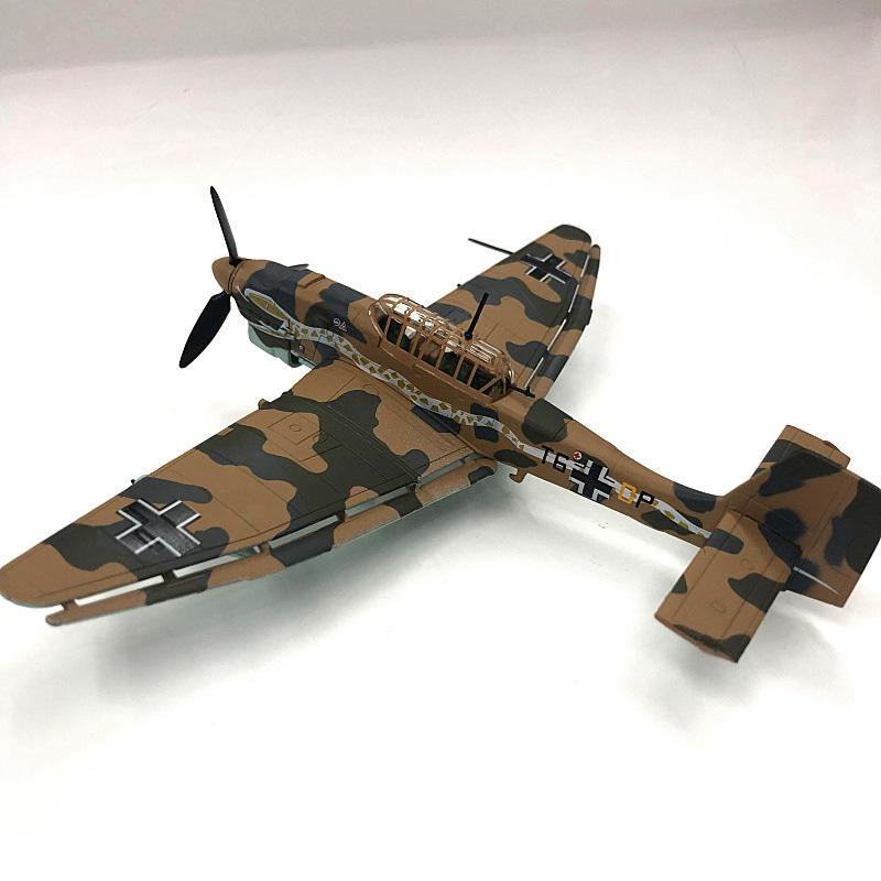 1/72 Scale Diecast Alloy Model Junkers Fighter JU-87 Military Missile Bomber Collect Gifts